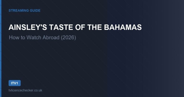 How to Watch Ainsley’s Taste of The Bahamas Abroad (2026)