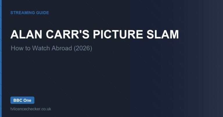 How to Watch Alan Carr’s Picture Slam Abroad (2026)