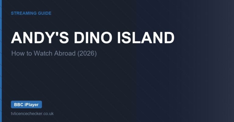 How to Watch Andy’s Dino Island Abroad (2026)