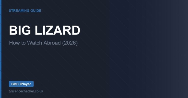 How to Watch Big Lizard Abroad (2026)