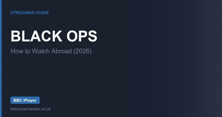 How to Watch Black Ops Abroad (2026)