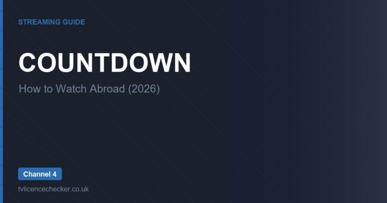 How to Watch Countdown Abroad (2026)
