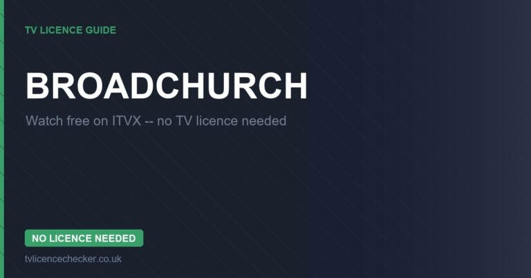 Watch Broadchurch Without a TV Licence (Free on ITVX)