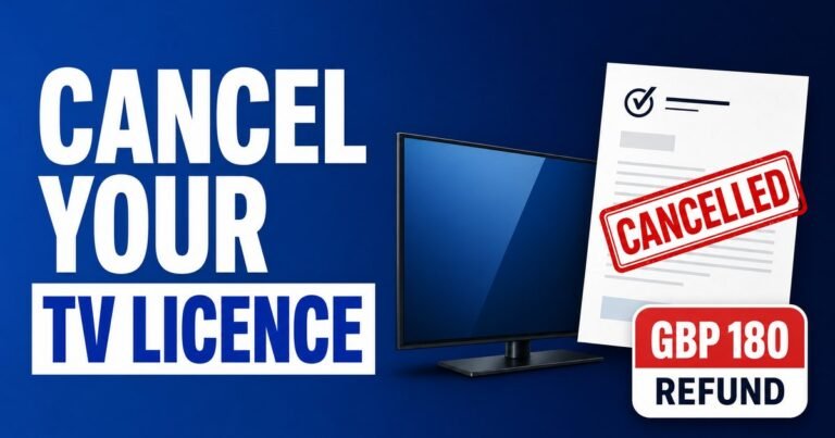 How to Cancel Your TV Licence in 2026 (and Claim Your Refund)