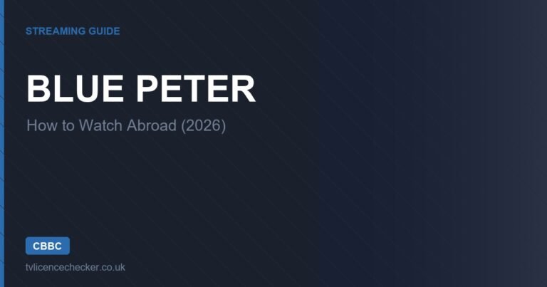 How to Watch Blue Peter Abroad (2026)
