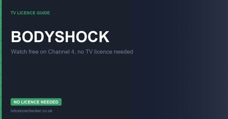Watch Bodyshock Without a TV Licence (Free on Channel 4)