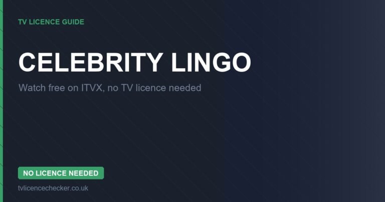Watch Celebrity Lingo Without a TV Licence (Free on ITVX)