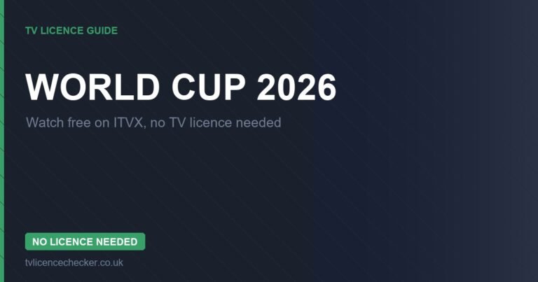 Watch World Cup 2026 Without a TV Licence (ITVX Highlights)